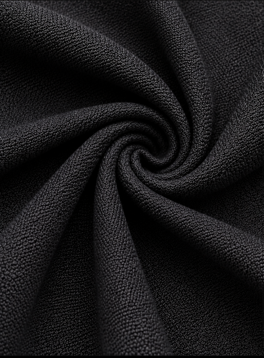 Charcoal Black Suiting Wool